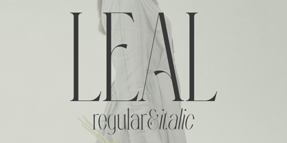 Leal Font Poster 1