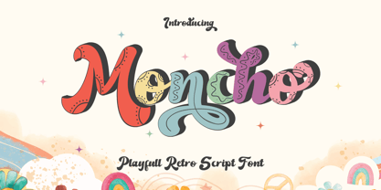 Moncho Font Poster 1