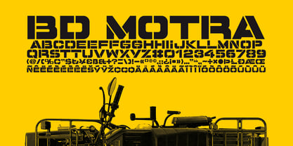 BD Motra Font Poster 1