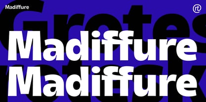 Madiffure Font Poster 6
