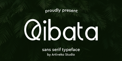 Qibata Font Poster 1