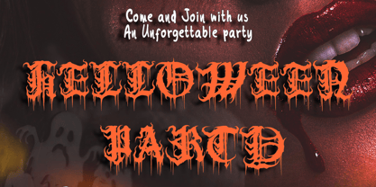 Sweet Helloween Font Poster 3