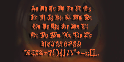 Sweet Helloween Font Poster 2