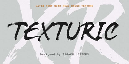 Texturic Font Poster 1