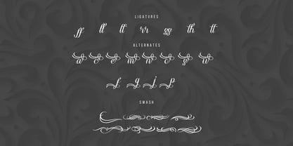 Claimus de Sances Font Poster 12