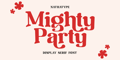 Mighty Party Font Poster 1