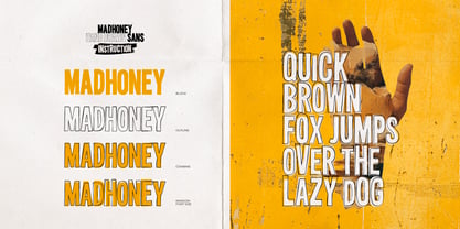 Madhoney Font Poster 5