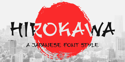 Hirokawa Font Poster 1