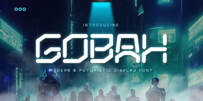 GOBAH Font Poster 1