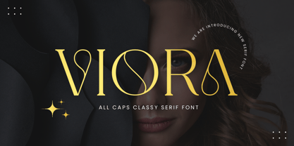 Viora Font Poster 1