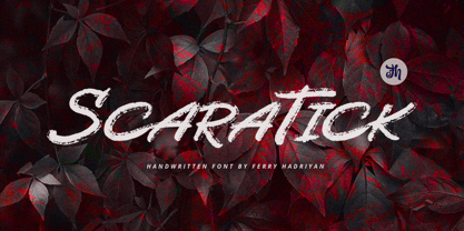 FH Scaratick Font Poster 1