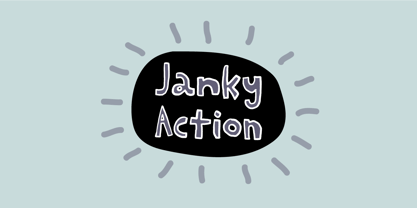 Janky Action Police Poster 1