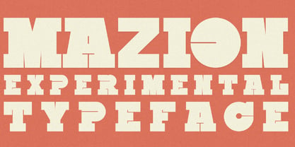 Mazion Font Poster 1