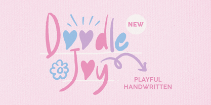 Doodle Joy Font Poster 1