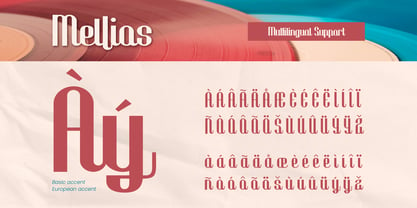 Mellios Font Poster 10