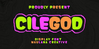 MC Cilegod Font Poster 1