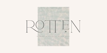 Rotten Font Poster 1