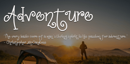 The rushina Font Poster 2