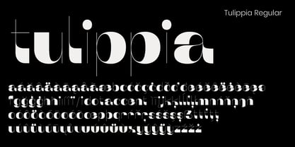 Tulippia Font Poster 9