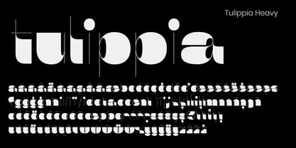 Tulippia Font Poster 10