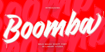 Boomba Font Poster 1