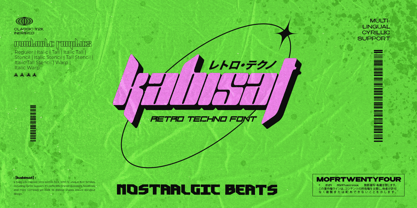 Kabisat Font Poster 1