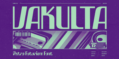 Vakulta Font Poster 1