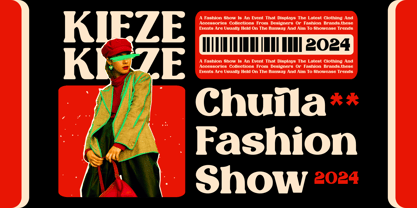 Chuila Font Poster 4