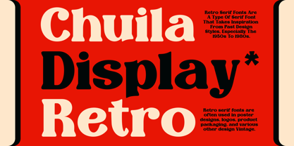 Chuila Font Poster 2