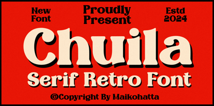 Chuila Font Poster 1