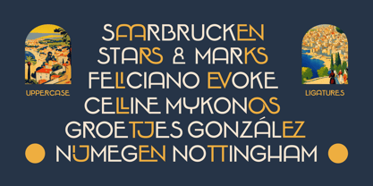 Decomotif Latte Font Poster 6