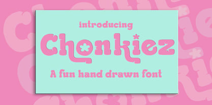 Chonkiez Font Poster 1