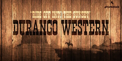 Durango Western Font Poster 1