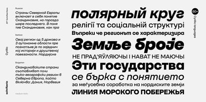 SFT Schrifted Sans Police Poster 9