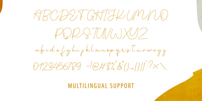 Signatory Font Poster 8