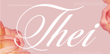 Thei Font Poster 1
