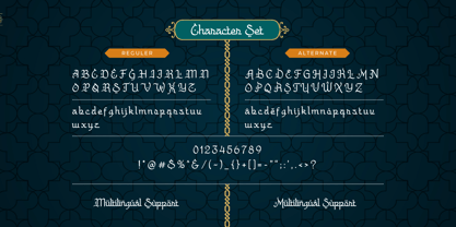 Hilal Ramadhan Font Poster 14