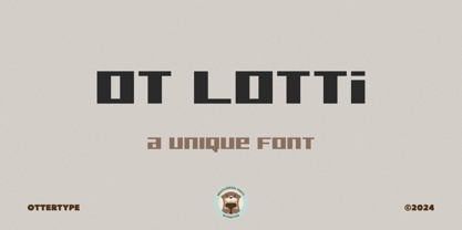 OT Lotti Font Poster 10