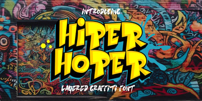 Hiper Hoper Font Poster 1