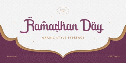 Ramadhan Day Font Poster 1