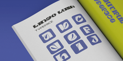 Lingo Lush Font Poster 8