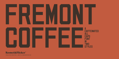 Fremont Coffee Font Poster 1