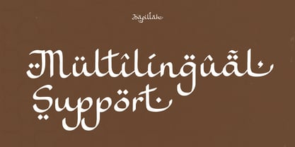 Kafillah Font Poster 14