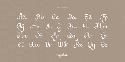 Kafillah Font Poster 11