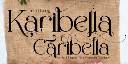 Karibella Font Poster 1