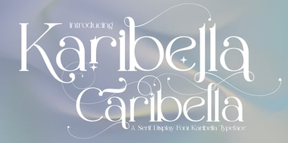 Karibella Font Poster 2