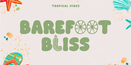 Tropical Vibes Font Poster 6
