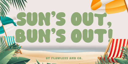 Tropical Vibes Font Poster 5