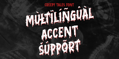 Creepy Tales Font Poster 10