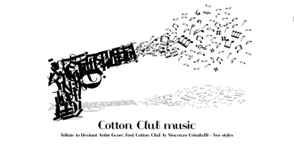 Cotton Club Font Poster 9